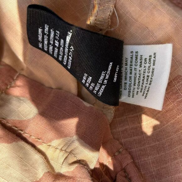 Free People S Camo Military Jacket Lead The Way Utility - Picture 8 of 8